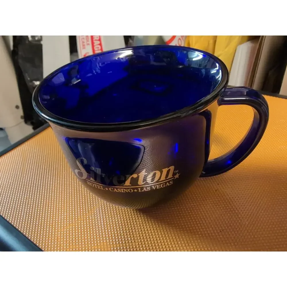 Silverton Casino Blu Cobalt Mug Las Vegas Glass